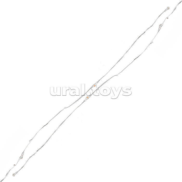 Электрогирлянда 20м, 200 ламп, теплый