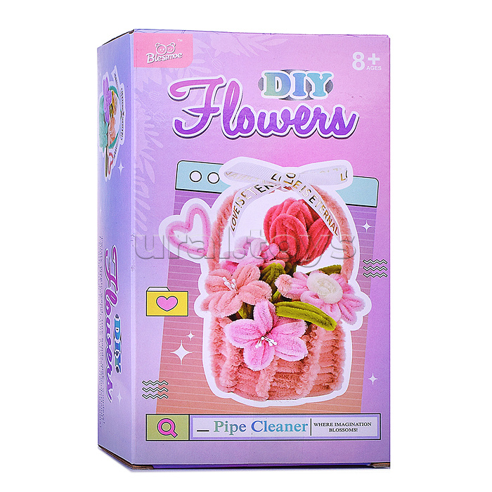 Набор творческая мастерская "Цветы в корзинке-2" в коробке