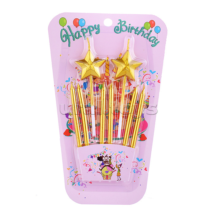 Набор свечей праздничных "Happy birthday" Набор свечей праздничных "Happy birthday"