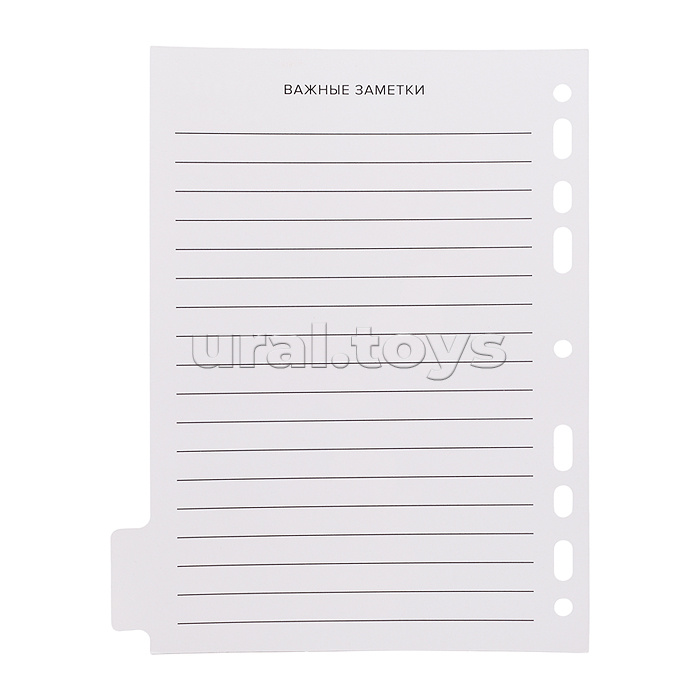 Разделитель листов "SigNature" A5 (160x210 мм) ламинированный мелованный картон 210 г/м2, с рисунком, 5 шт, индивидуальная упаковка