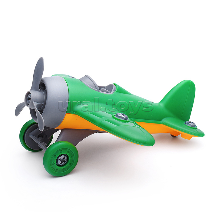 Конструктор "Самолет планер" с отверткой, в коробке