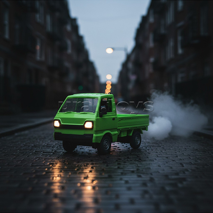 Машина "Грузовик" р/у, 27 MHz, со спреем, с аккум., в коробке