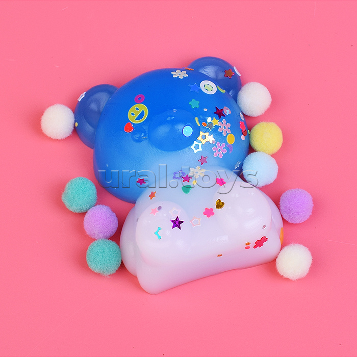 Игрушка-антистресс "Мишутка разноцветный"