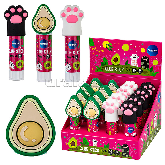 Клей-карандаш ПВП 9 гр. Avocado & Paw