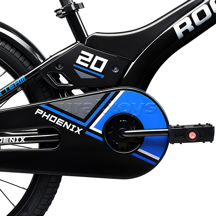 Велосипед 20" Rocket Phoenix, цвет черно/синий
