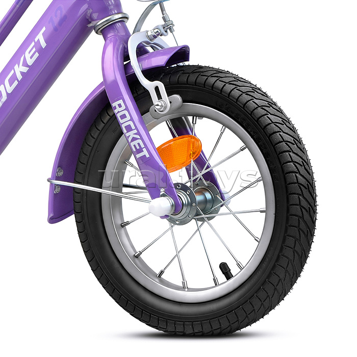 Велосипед 12" Rocket Emma, цвет сиреневый