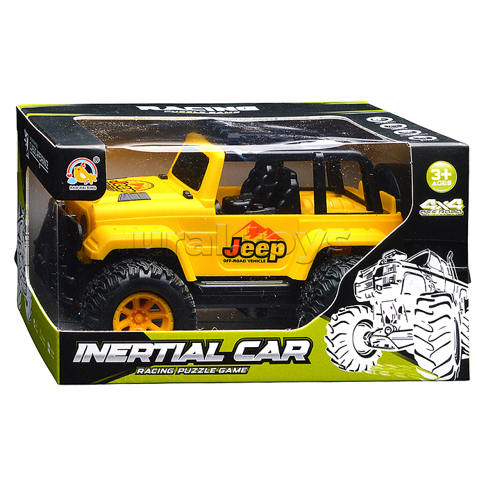 Машина "Джип" в коробке