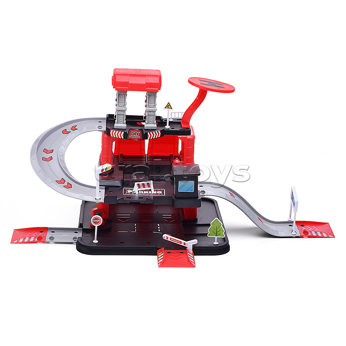 Парковка "Пожарная техника" в коробке