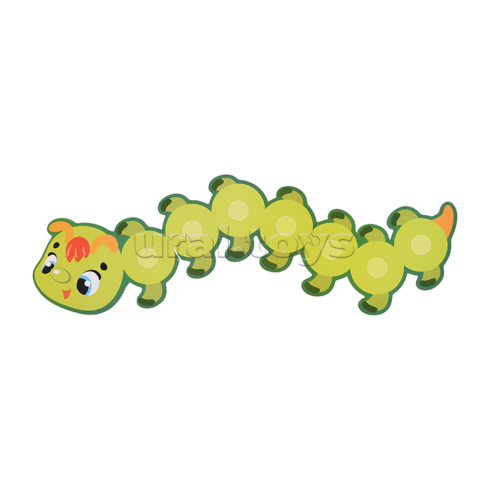 Игра развивающая на липучках "Гусеница"