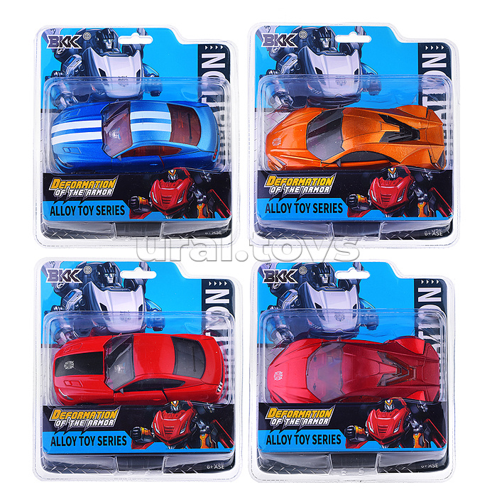 Робот "Гонщик" трансформирующийся, в коробке