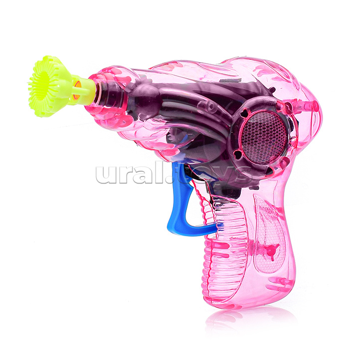 Пистолет для мыльных пузырей "Весёлый пузырь‑стрелок" в пакете