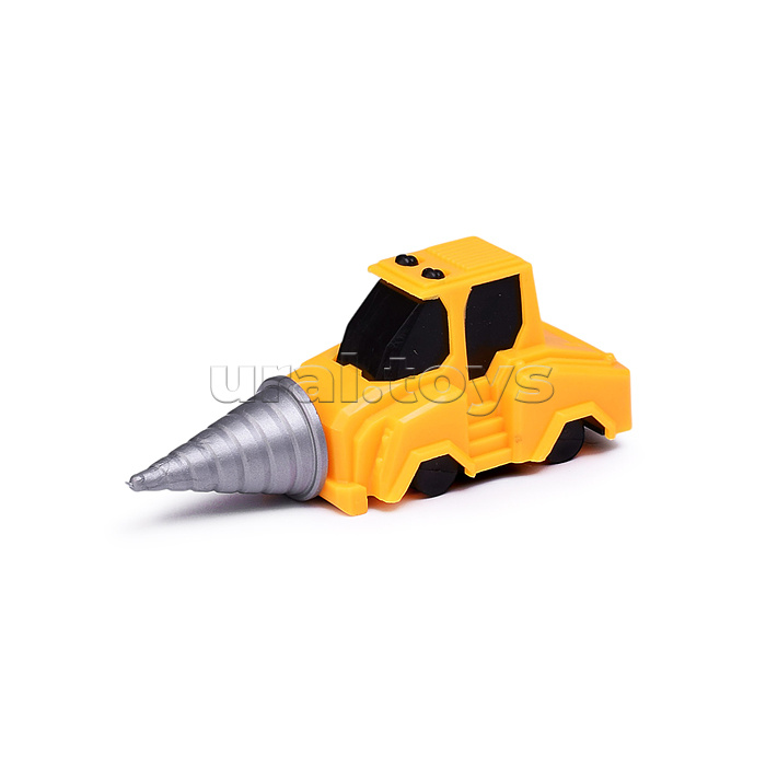 Робот трансформирующийся в спец технику, в коробке