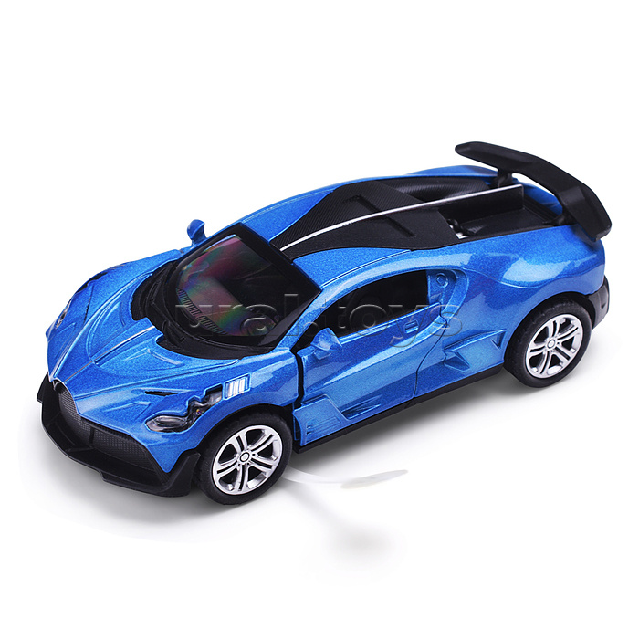 Модель металл свет-звук bugatti divo 14,9 см, (двери) инерция, спойлер Модель металл свет-звук bugatti divo 14,9 см, (двери) инерция, спойлер
