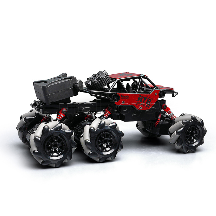 Машина "Шестиколесный Монстр" р/у, 27 MHz,в  коробке