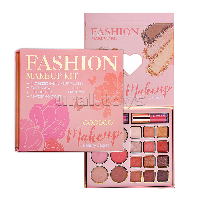 Косметика детская "Модный макияж" (палетка теней)