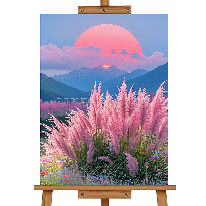 Мозаика алмазная "Закат" 30*40см