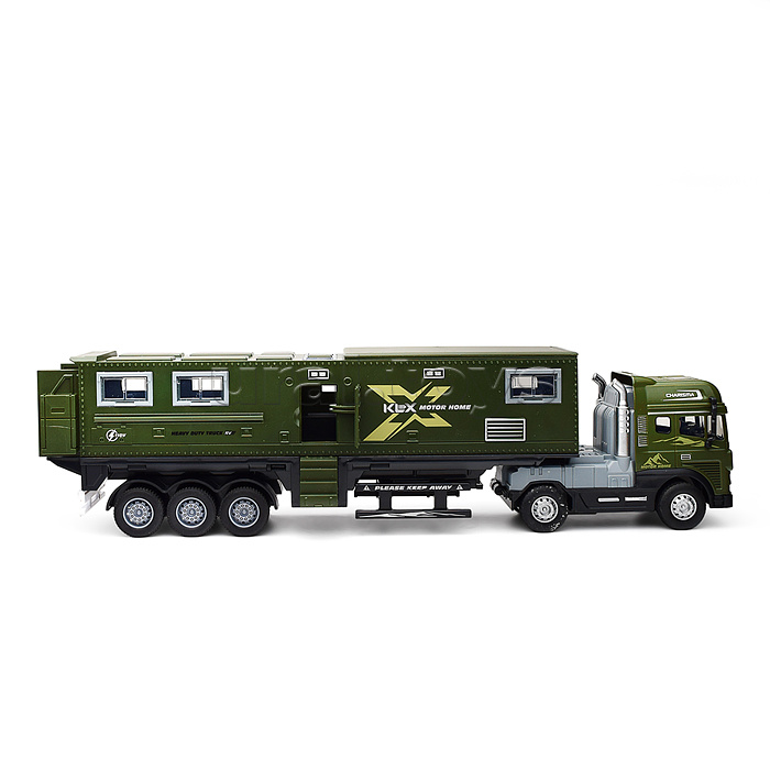 Машина "Фура Блок- контейнер" (свет,звук) в коробке