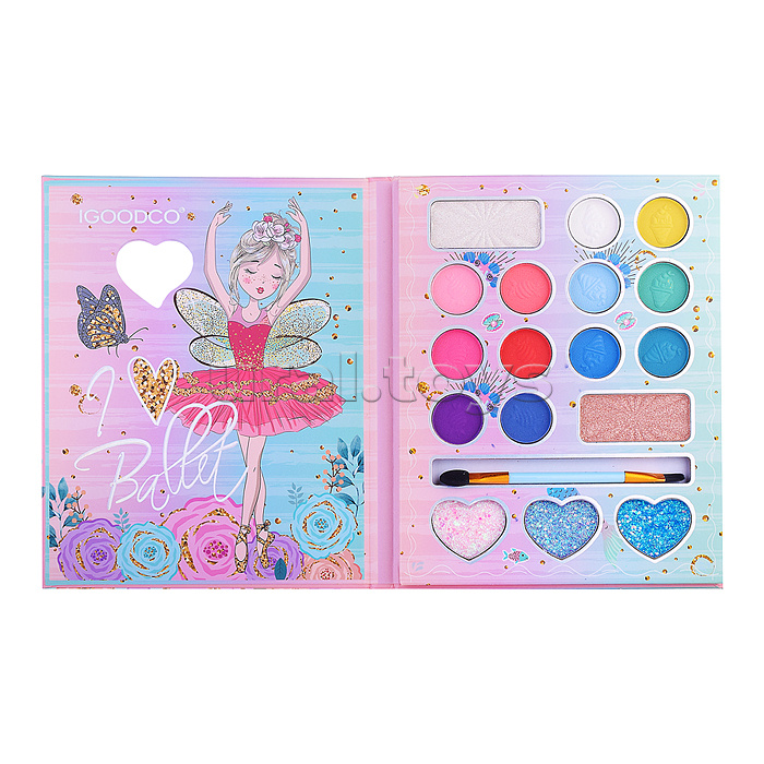 Косметика детская "Балет" (палетка теней)