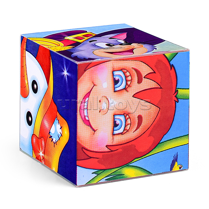 Кубики в картинках 27 Персонажи сказок (из 9-ти штук)