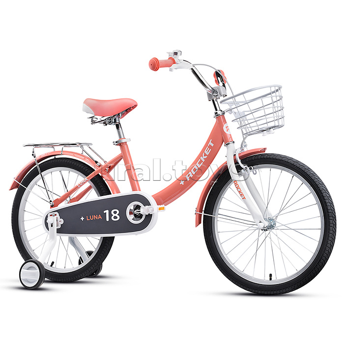 Велосипед 18" Rocket Luna, цвет розовый