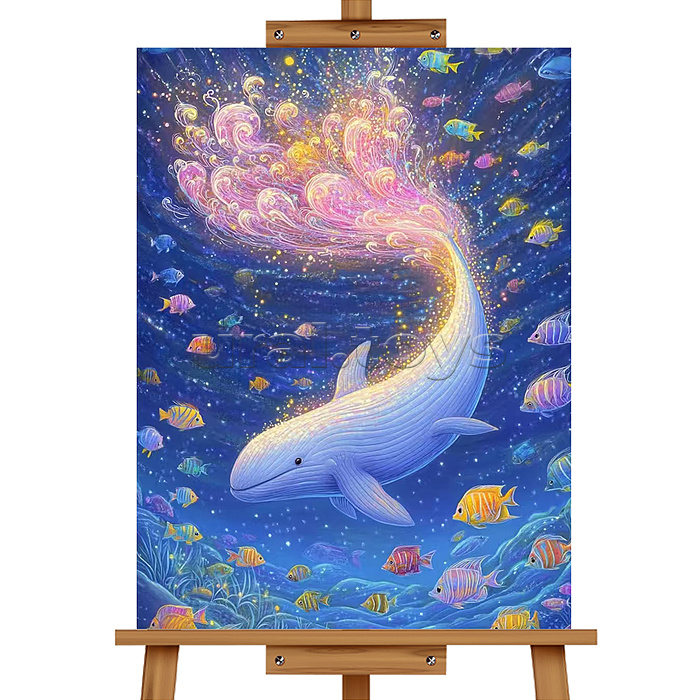 Мозаика алмазная "Подводный мир" 20*30см.