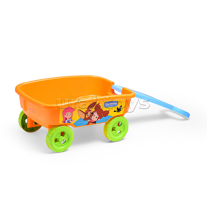 Тележка с ручкой "Простоквашино" в сетке