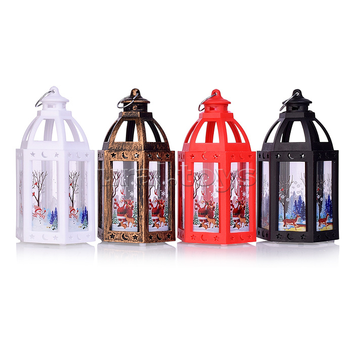 Фонарь декоративный "С новым годом"