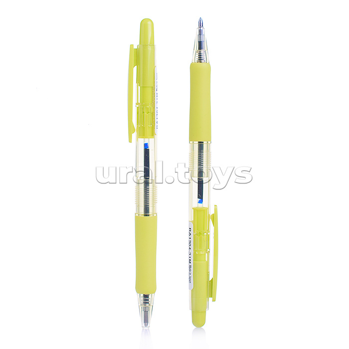 Ручка шариковая автоматическая Sleek Touch Pastel 1,0мм корпус салатовый, синяя