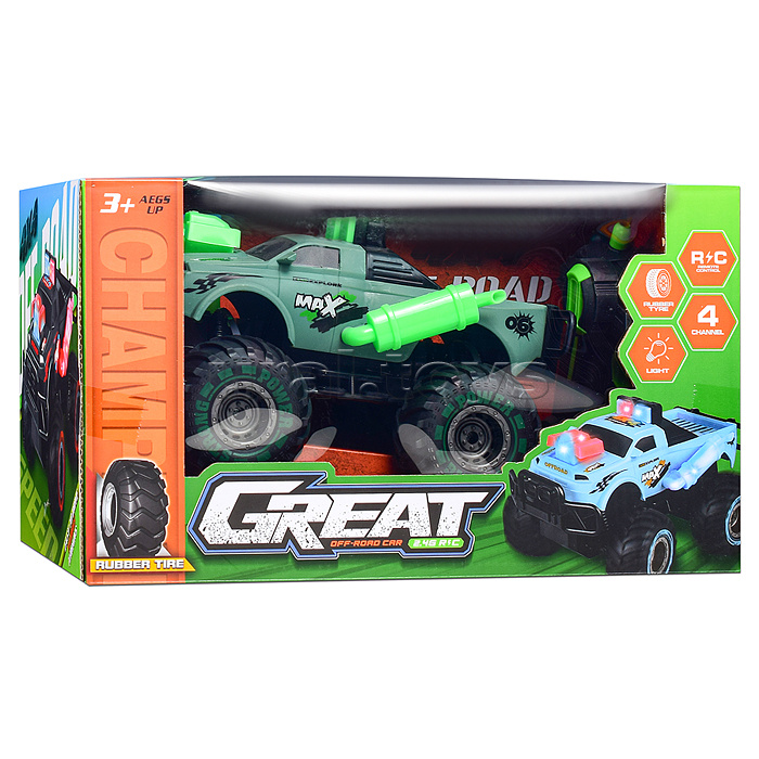 Машина  "Виртуоз трассы"  р/у, 27 MHz. в коробке