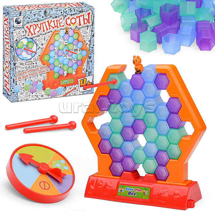 Настольная игра "Хрупкие соты" в коробке