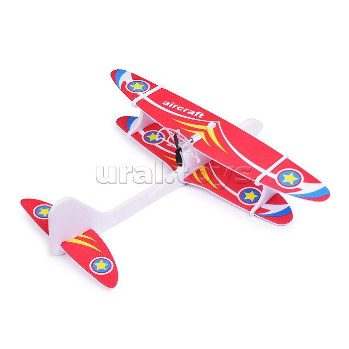 Самолет "Крылатая машина" в коробке