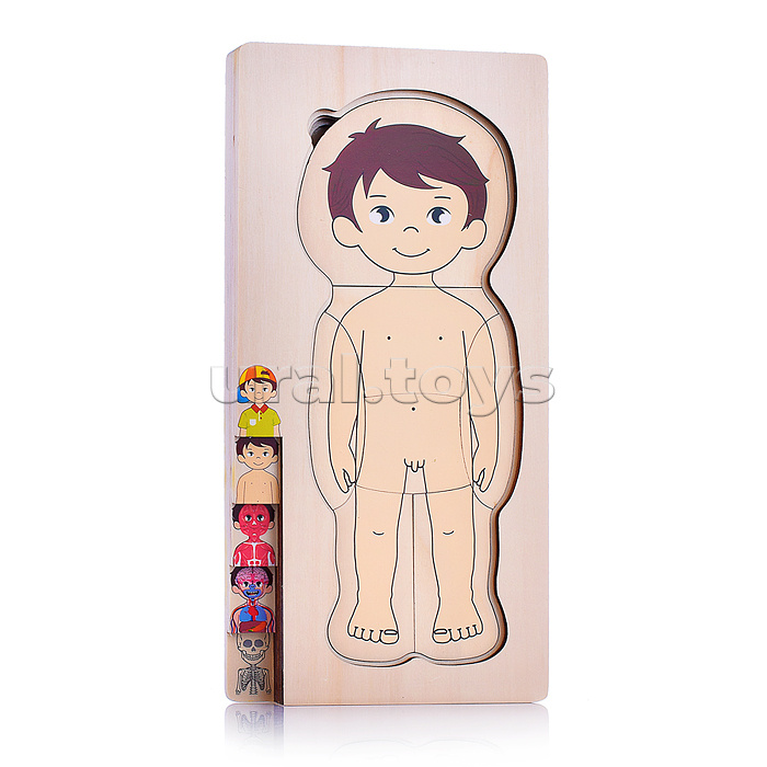 Пазл-вкладыш "Мальчик