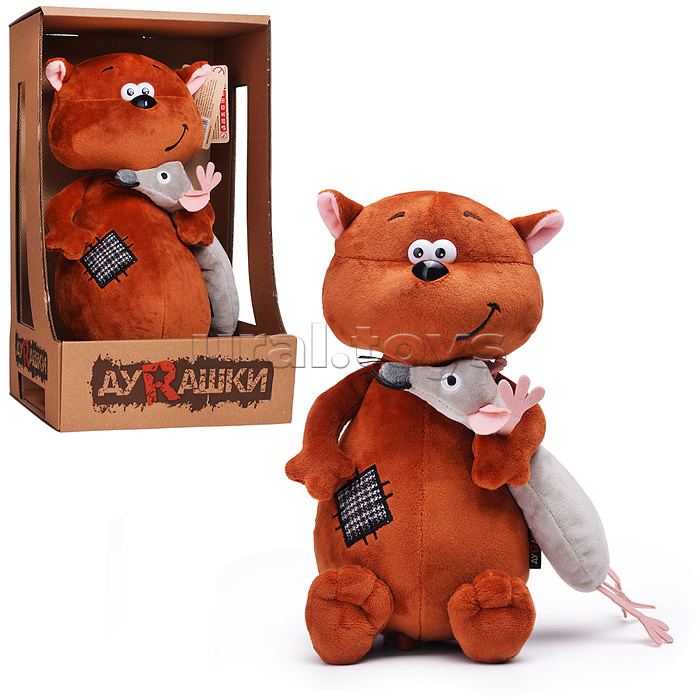 ДуRашки, Котэ и мышка, 25 см, в коробке