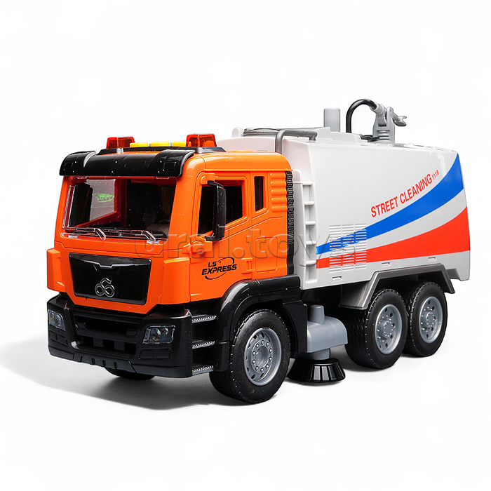 Машина "Водовоз" 1:10 (свет, звук) в коробке