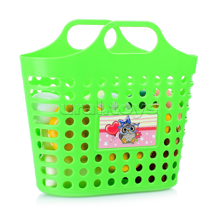 Игровой набор "Продуктовая корзинка" (12 предметов)