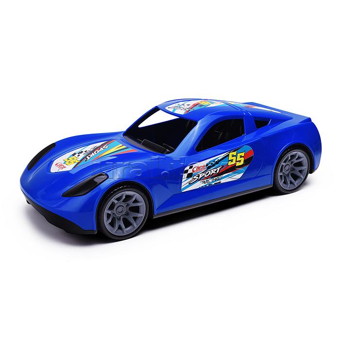 Машинка Turbo "V-MAX" синяя 40 см