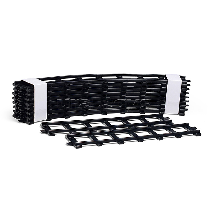 Железная дорога "Полицейская дорога" (свет, звук) в коробке