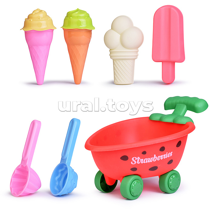 Набор для игры в песке "Летний бриз" в сетке