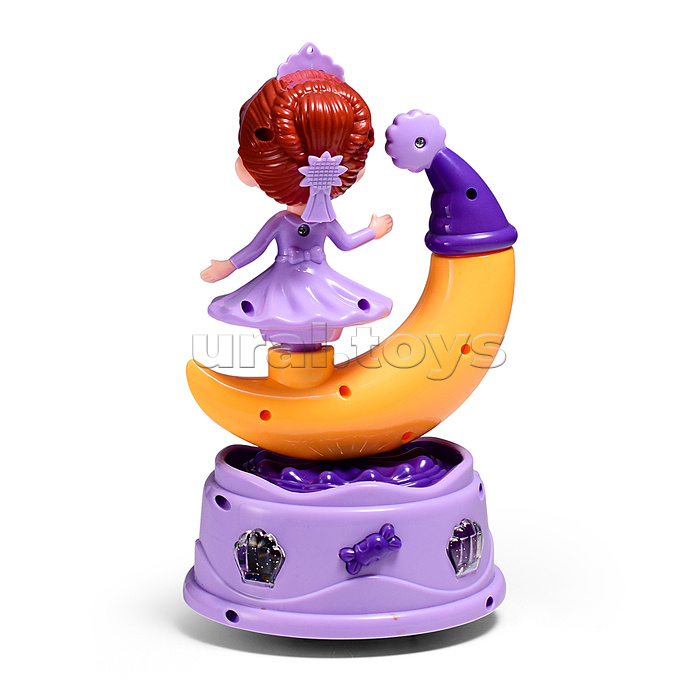 Интерактивная игрушка "Девочка на месяце" в коробке