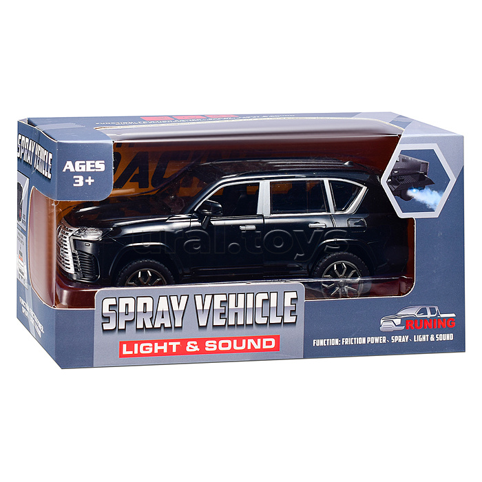 Машина "Внедорожник" (свет, звук) в коробке