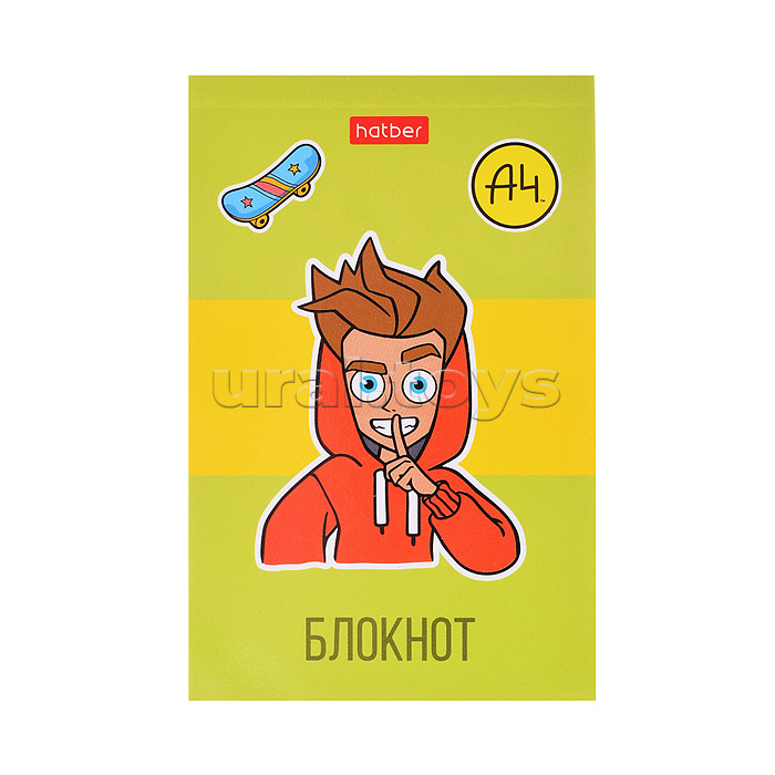 Блокнот А7 48л клетка "Влад А4" в Дисплее  52 шт