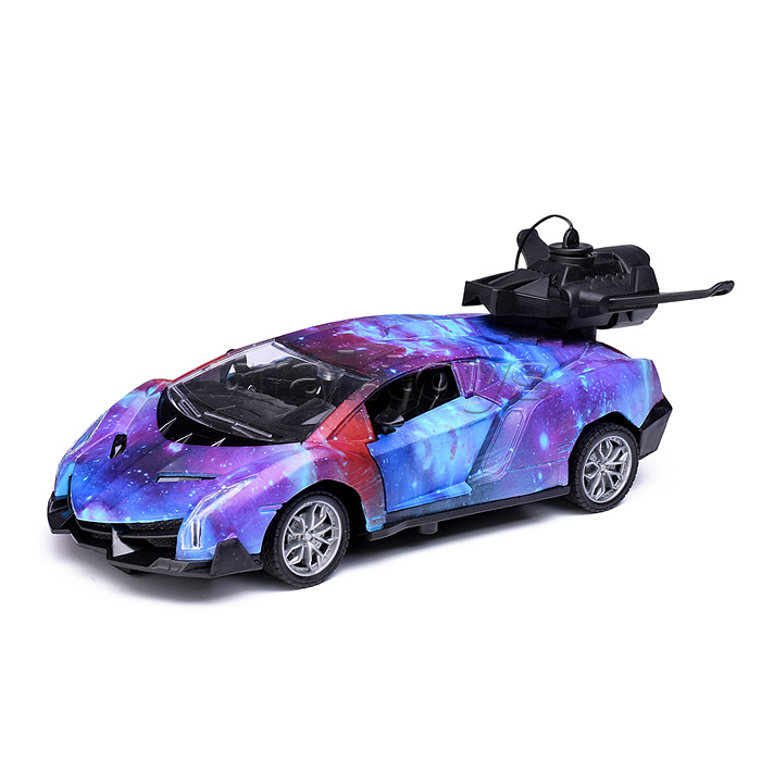 Машина "ДрайвДрон" р/у, 27 MHz, в коробке Машина "ДрайвДрон" р/у, 27 MHz, в коробке