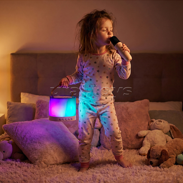 Караоке - центр игрушечный "Петь и зажигать" в коробке