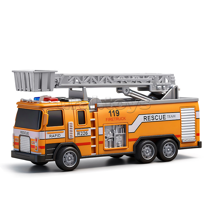 Набор машин "Пожарный транспорт" (инерционные) в коробке