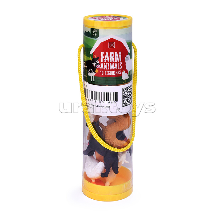 Набор животных "Дружная компания" в коробке