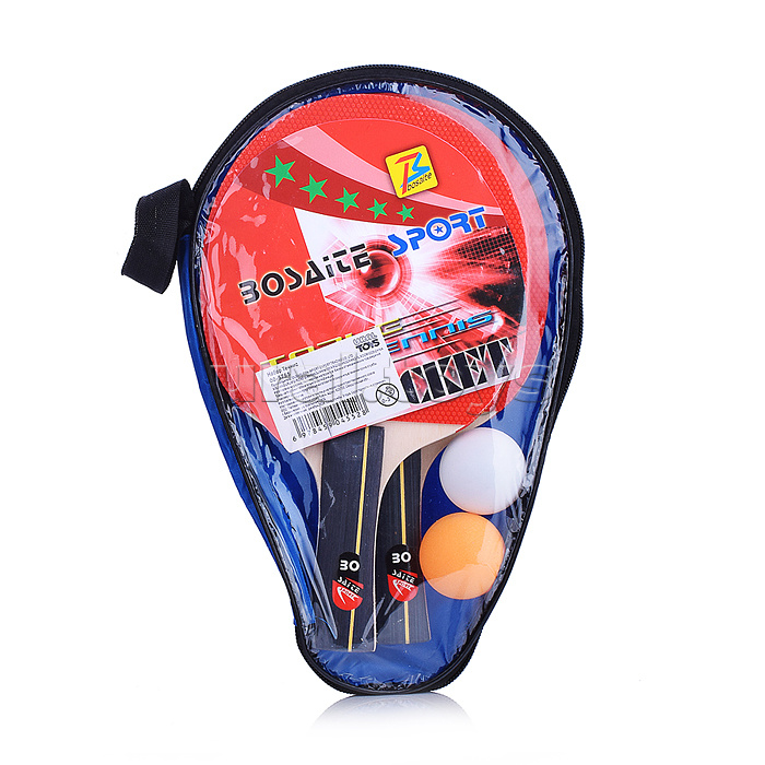 Набор для настольного тенниса (2 ракетки, 2 шарика) в сумке