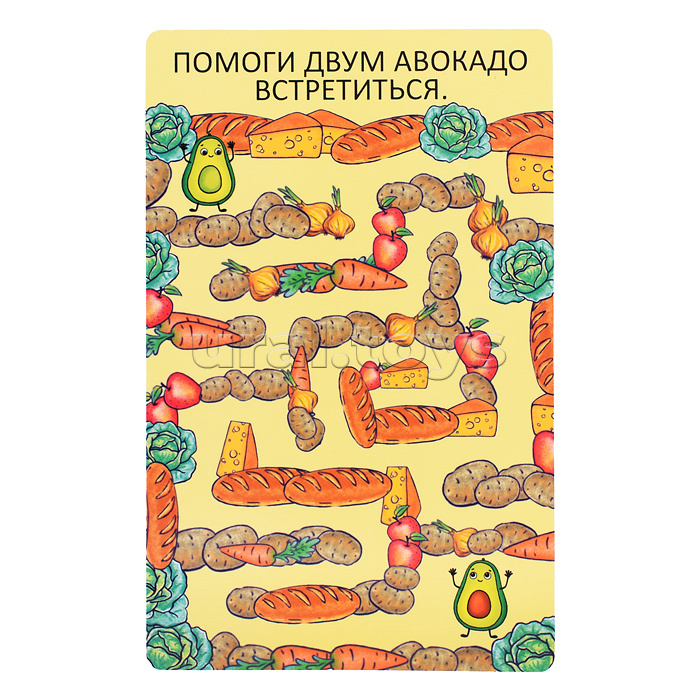 Карточки с маркером 80 игр Пиши-Рисуй-Стирай "Лабиринты"