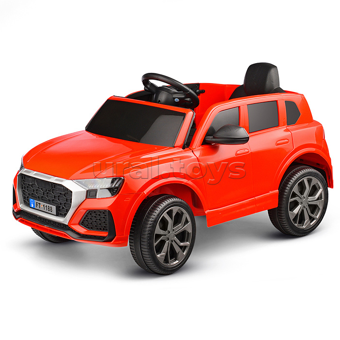 Электромобиль "Супер вояж" на аккумуляторе, с р/у управлением, в коробке (красный)