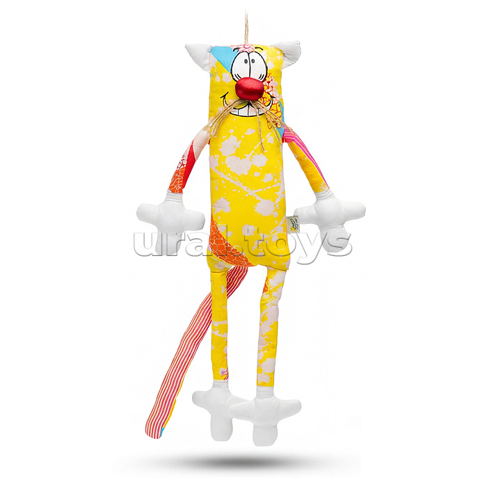 Игрушка мягкая  "Кот Арлекин"