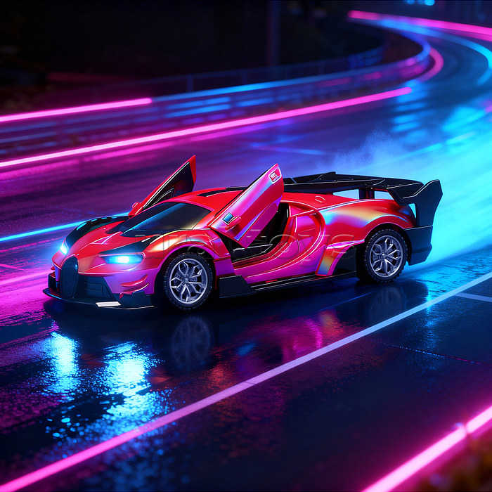 Машина "Экстремальные гонки №3" р/у, 27 MHz, в коробке